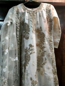 Heavy Zari Work Sharara Suit