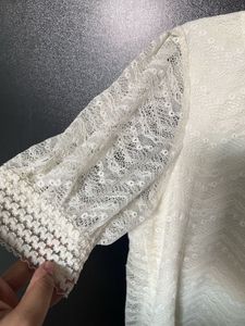 Lace Puff Sleeve Top