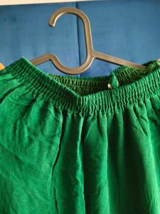 Bottle Green garara  Kurta set