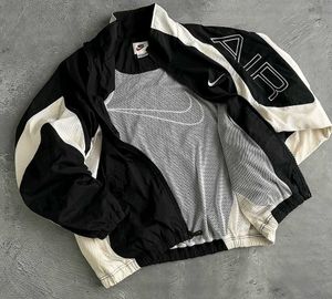 Nike Vintage B&amp;W Windbreaker Jacket (AIR)