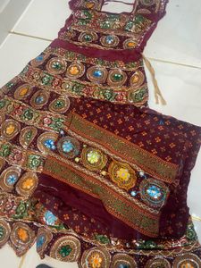 Embroidered Lehenga Choli Set