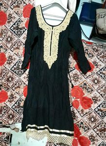 Black Beautiful Kurti