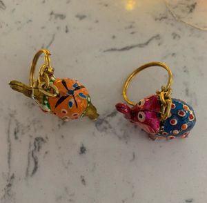 Elephant Keychains - Handcrafted Pack Of 2