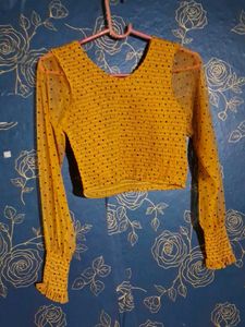Fancy Crop Top