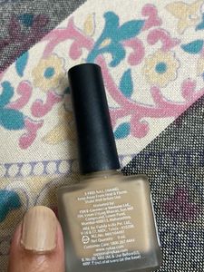 NYKAA Matte Nail Lacquer  shade 157 milk chocolate