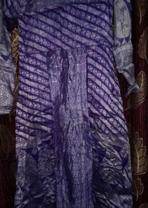 Purple Embroidered Kurta Set