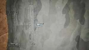 Showman Olive Green Cotton shorts