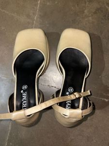 Block Mules Heels Sandal