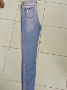 Ripped Light Wash Jeans