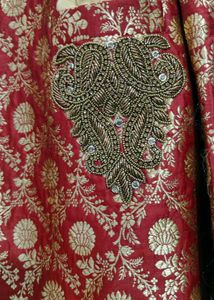Rad Sherwani With Stole