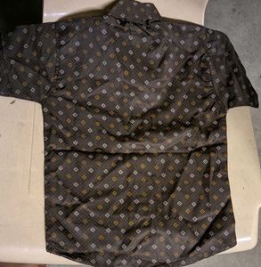 Boys Graphic Print Shirt