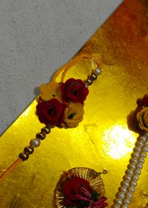 Floral Jewelry Set For Haldi