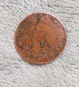 ONE QUARTER ANNA, GEORGE VI (1939)