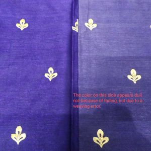 Embroidered banarasi silk saree