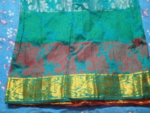 zari work saree