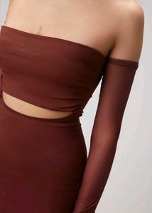 Chic Cutout Midi Dress