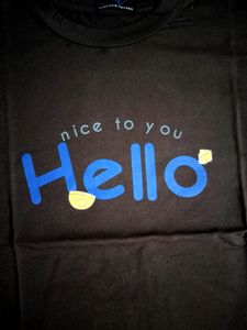 Fancy Crop Tshirt With Back Design