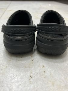 Winter Crocs With Fur Lined