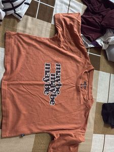 Roadster Tee  And  Plazzo Combos Of 2 Top Bottom