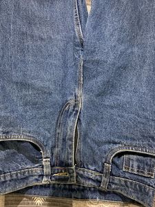 Dark Blue Wide Leg Jeans