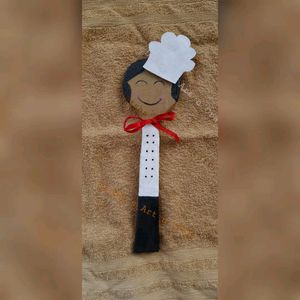 Chef Design Spatula for Kitchen Decor