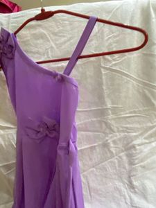 Cute Purple Party Dress