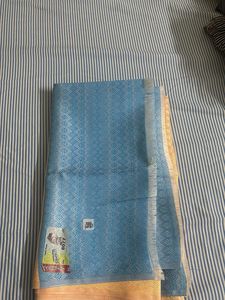 Elegant Blue Woven ponadai shawl