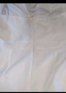 White Strapless Jumpsuit