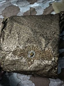 Beautiful Gown In Golden Colour
