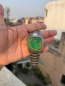 Vintage Seiko Green Watch( Perfectly working )