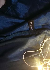 Silky Blue Slip Dress