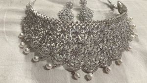 Artificial Silver Jewellery Set