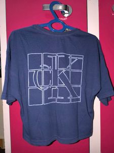 CK Blue Graphic Tee