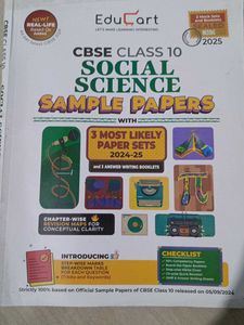 Sst Educart Sample Papers For Class 10