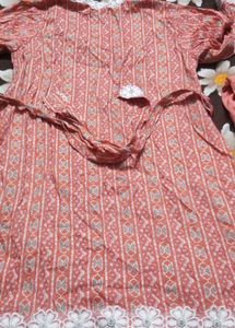 Beautiful Peach Cord Set