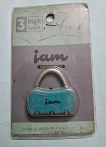 Turquoise Combination Lock