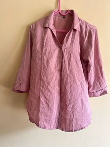 Pink Casual Shirt