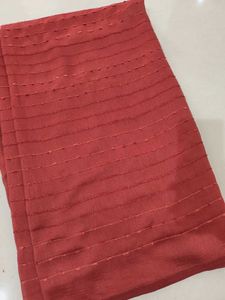 Rust Color Saree