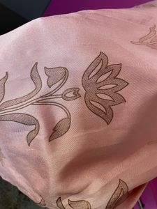 Brand New Pink Kurta Set With Gold Foil Print