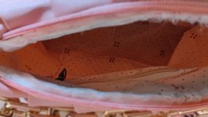 Pink Chain Detail Shoulder Bag