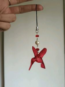 Hummingbird Phone Charm