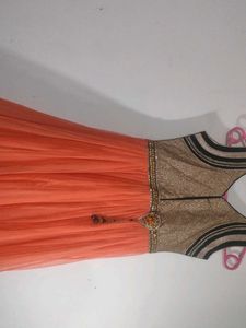 Silk Material Function Wear Anarkali