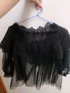 Black Trendy & Stylish Top