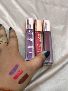 Liquid Matte Lipsticks * 3