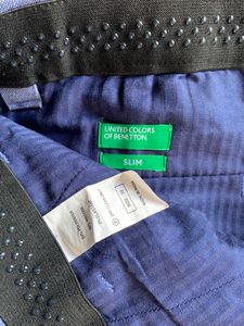 United Colours Of Benetten Blue Formal Pant (Men)