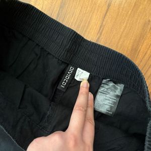H&amp;M Black Cargo Pants