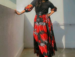 Floral Print Maxi Dress