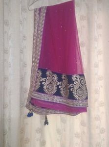 Green And Pink Chaniya Choli