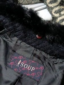 Detachable Fur Collar Overcoat