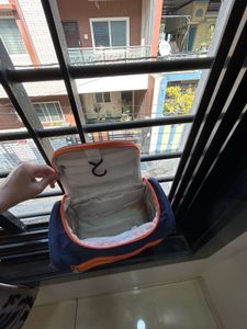 Navy Blue Travel Toiletry Bag